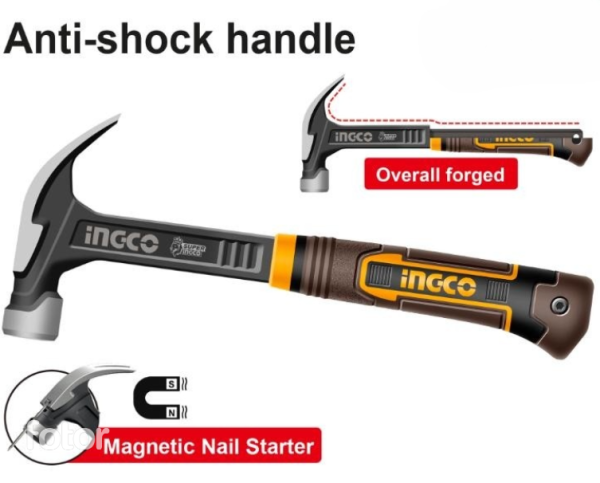 Ingco Claw Hammer 450g
