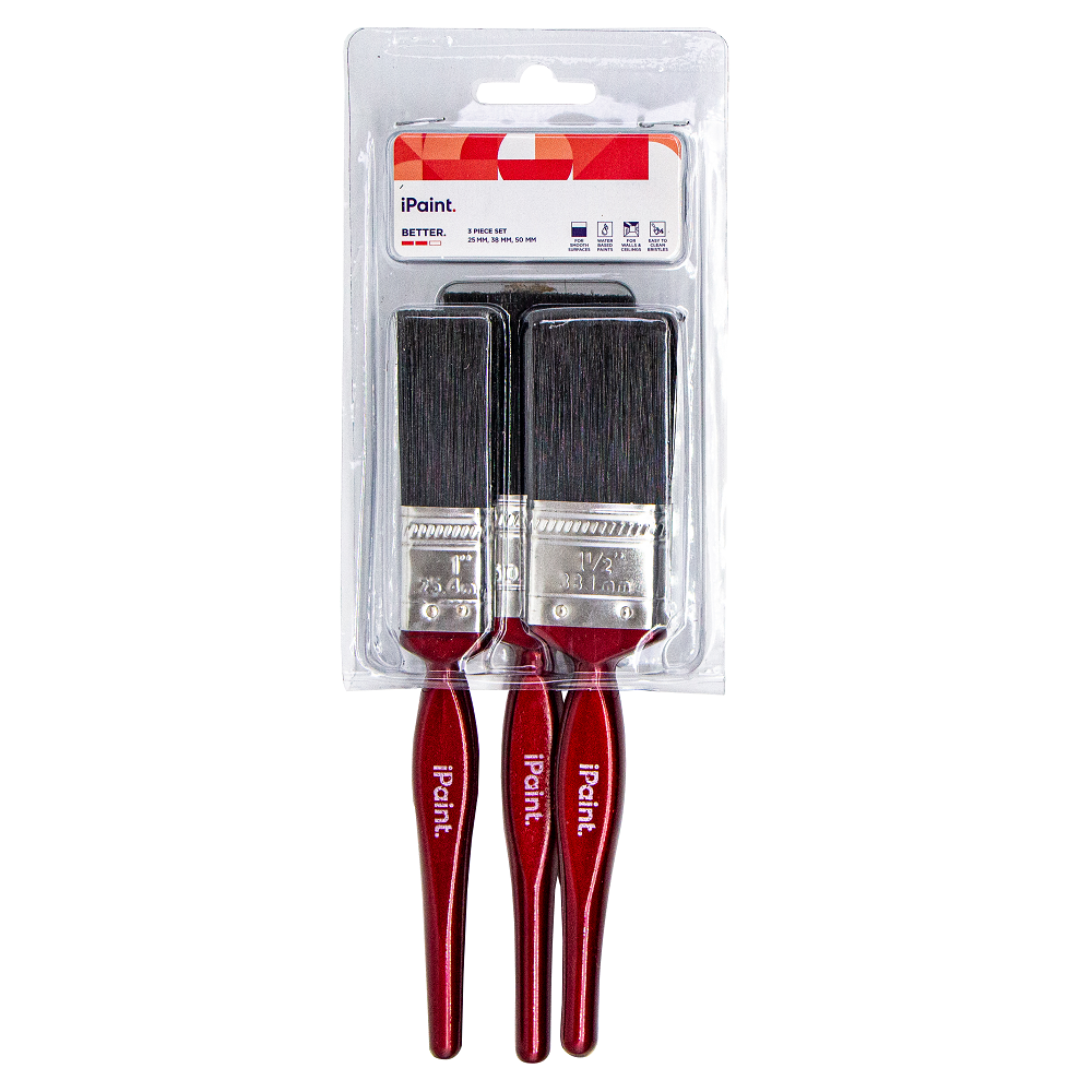 iPaint Better 3-Piece Paint Brush Set