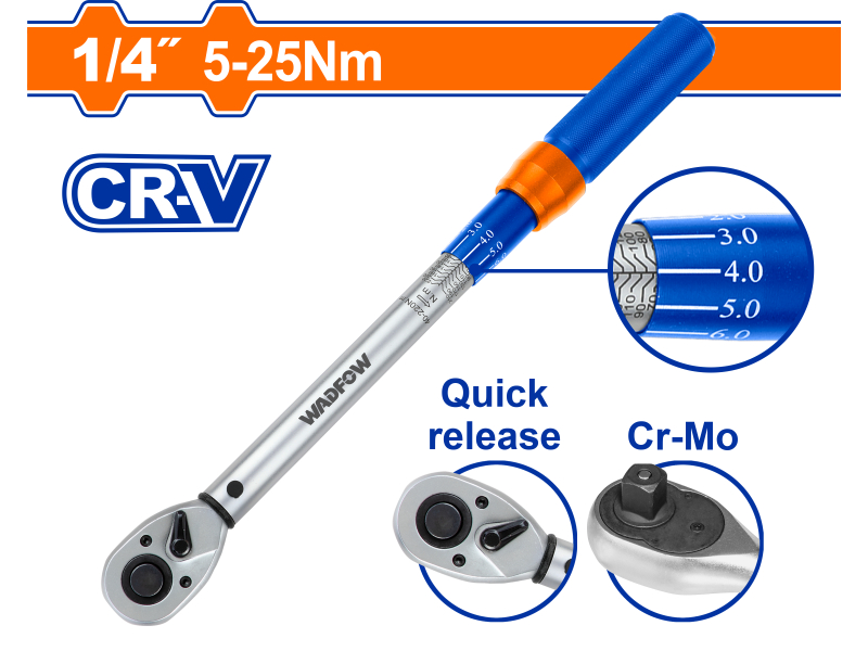 Wadfow Preset Torque Wrench