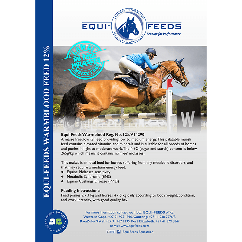 Equifeeds Warmblood New 12% 40Kg