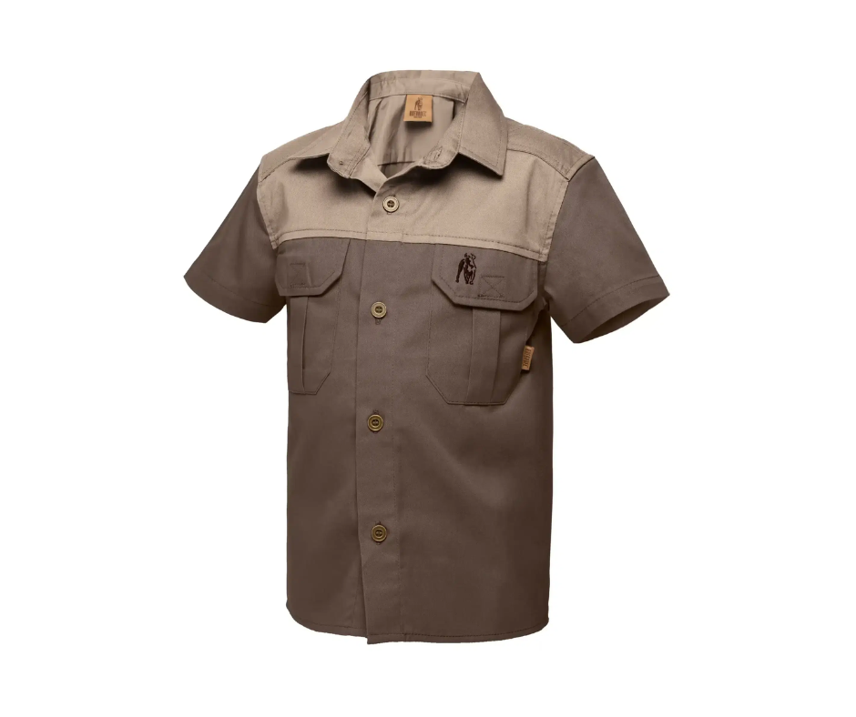 Boerboel Kids Kalahari Shirt Bark & Putty Group
