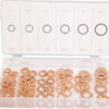 MTS Assorted Copper Flat Washers 110-Piece
