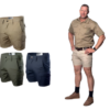 Vulcan Mens Rogue 11 Bush Shorts Group