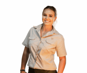 Bosbul Ladies Vented Cotton Twirl Fitted Bush Shirt Group