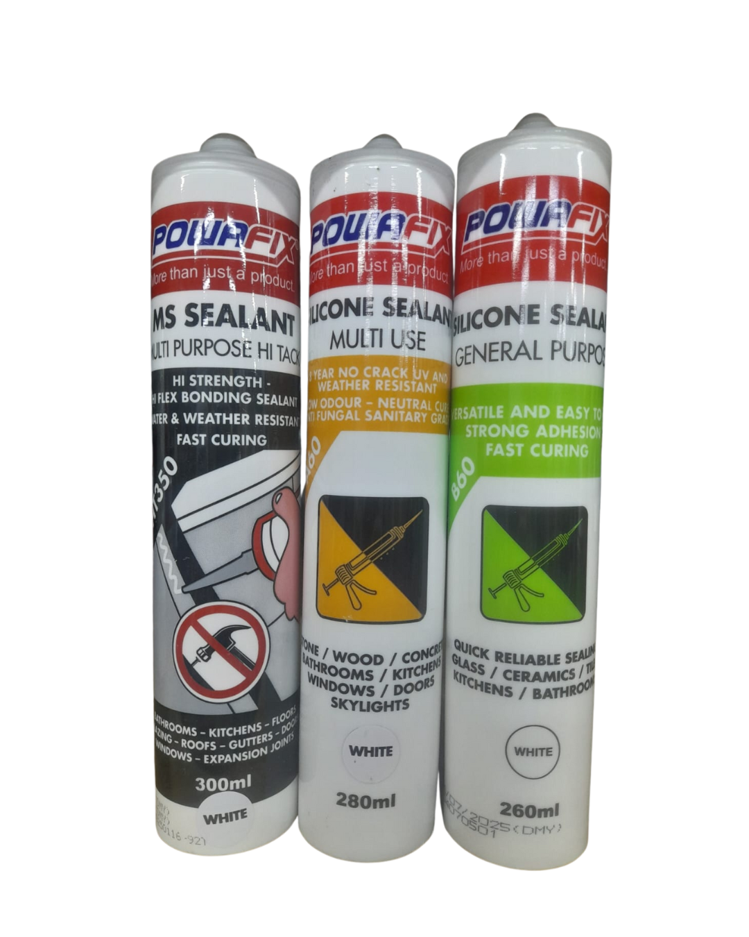 Powafix Silicone Sealant (A60 Multi Use) Group