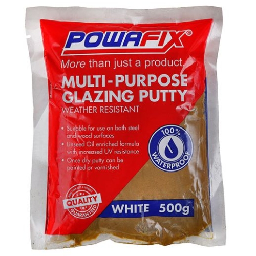 Powafix White Putty 500g