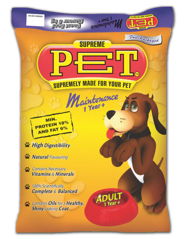 Supreme Pet Maintenance 20Kg Beef