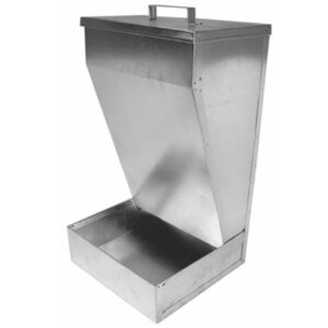 Dog Feeder Self 10Kg Galvanized