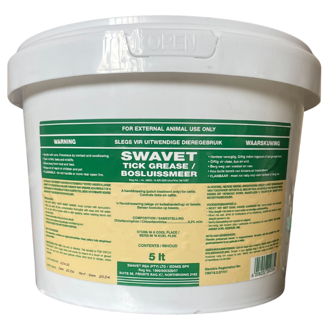 Tick Grease 5Kg Swavet