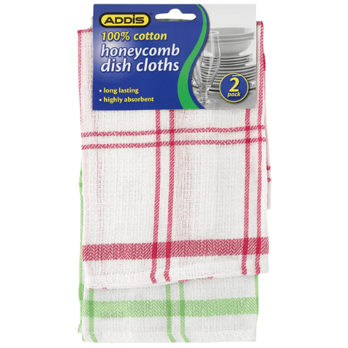 Addis Cloths Honeycomb Dish (2 Pack)