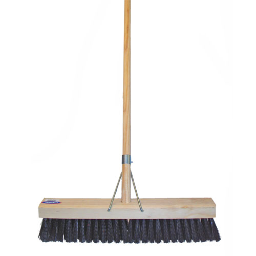 Addis Broom fitted with handle 600mm