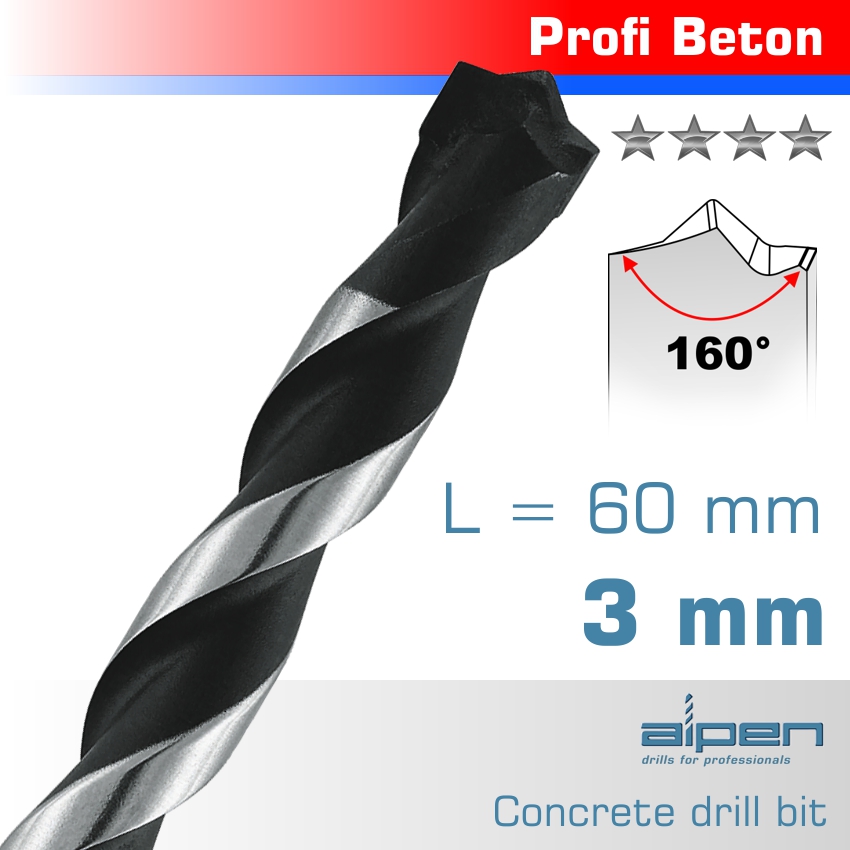 Alpen Concrete Profi Beton Drill Bit Group