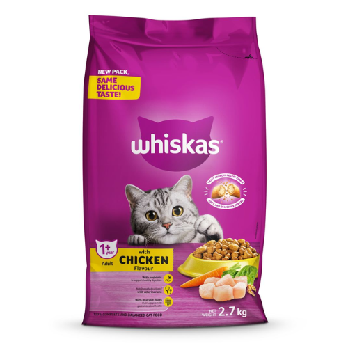 Whiskas Adult Cat Food 2.7Kg Group