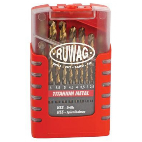Ruwag Drill Set Grip Box 19 Piece Group