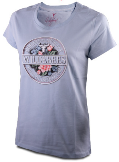 Wildebees Ladies Casual Short Sleeve Heritage Floral T-Shirt