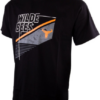 Wildebees Mens Black Casual Short Sleeve Trendy Urban Tech T