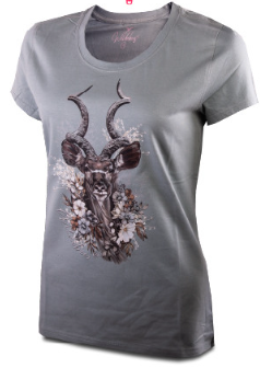 Wildebees Ladies Casual Short Sleeve Alluring Kudu T-Shirt G