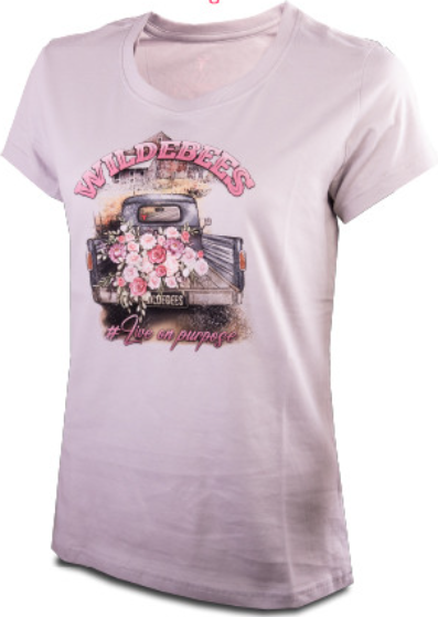 Wildebees Ladies Casual Short Sleeve Plaas Toe T-Shirt Group