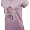 Wildebees Ladies Casual Short Sleeve Lilac Ash Melange Count