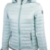 Wildebees Ladies Thermal Reflective Aqua/SGrey Puffer Jacket