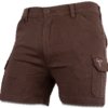 Wildebees Mens Casual 12cm Inleg Stretch Bush Shorts Group