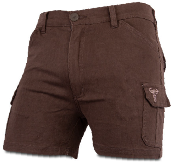 Wildebees Mens Casual 12cm Inleg Stretch Bush Shorts Group