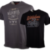 Wildebees Mens Retro Script / Heritage Casual Twin Pack T-Sh