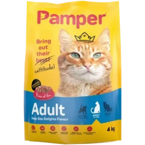 Bob Martin Pamper Dry Cat Food Group