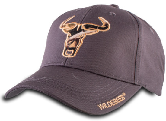 Wildebees Cap Camo Applique Charcoal