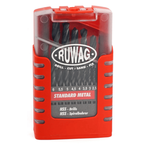 Ruwag Drill Set Grip Box 19 Piece Group