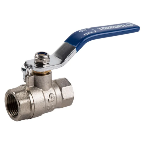 Torrenti Ball Valve Full Bore 25Bar Brass Fxf 10mm