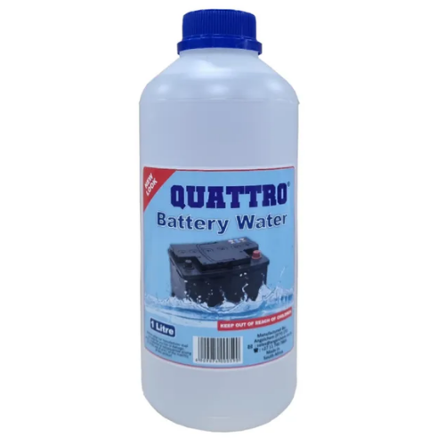Quattro Battery Water Distilled 1Lt