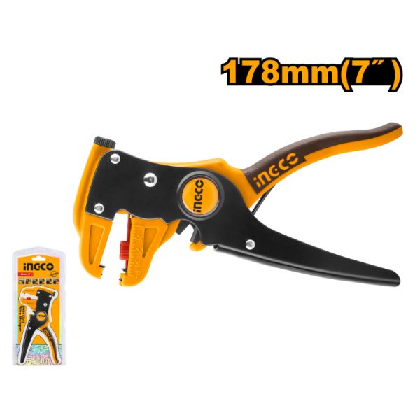 Ingco Wire Stripper Plier 0.5-6.00mm 178mm