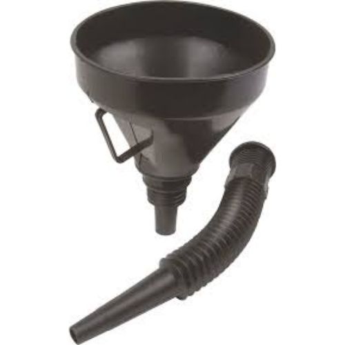 Motoquip Flex-n-Fill Funnel Black 385mm Long