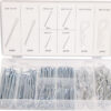 MTS Assorted Split Pins 260-Piece