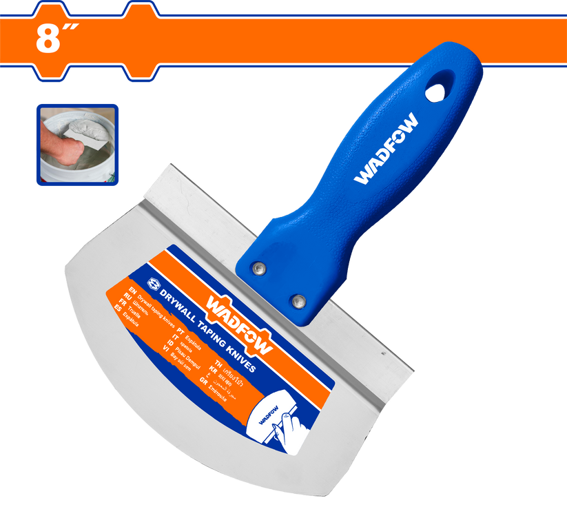 Wadfow Drywall Taping Knife Contouring SS 200mm