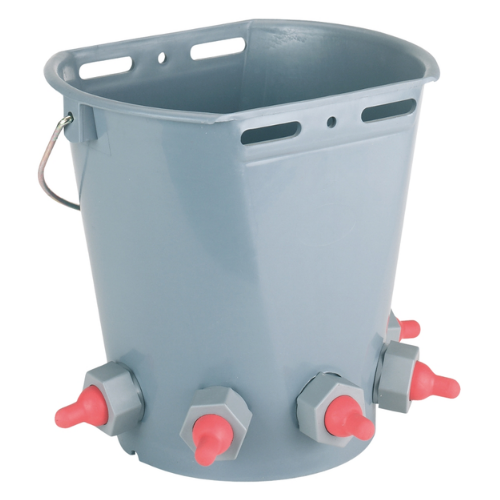 Lamb Feeding Bucket With Five Teats