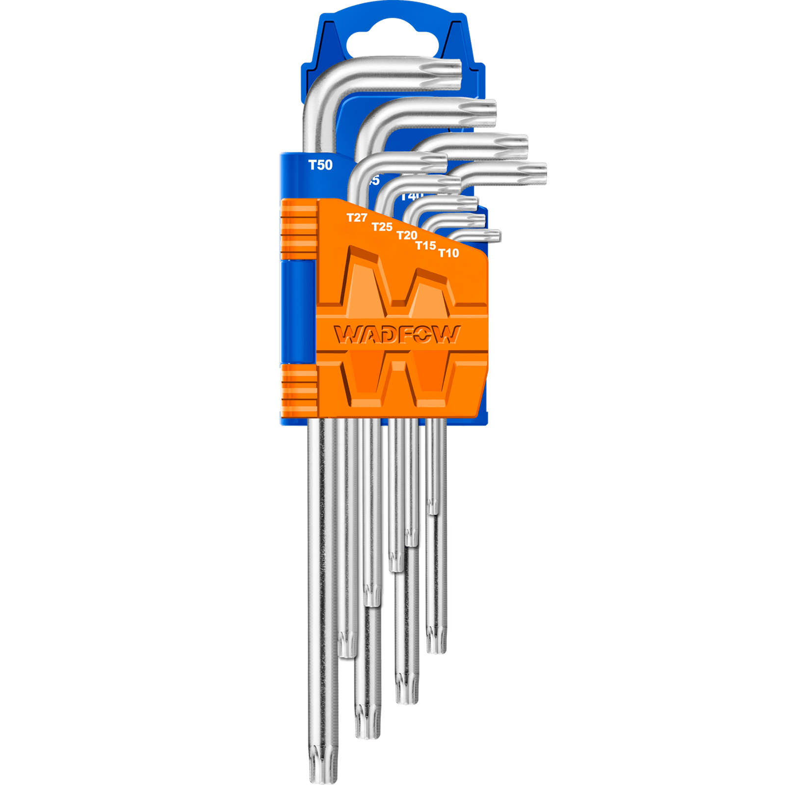 Wadfow Allen Key Torx Long Set Cr-V T10-T50 9pcs