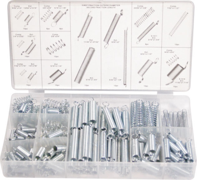MTS Assorted Springs 200-Piece