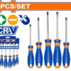 Screw Driver Set Mag Cr-V 6-Piece