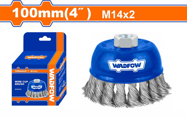 Wadfow Steel Wire Cup Brush M14x2 Group