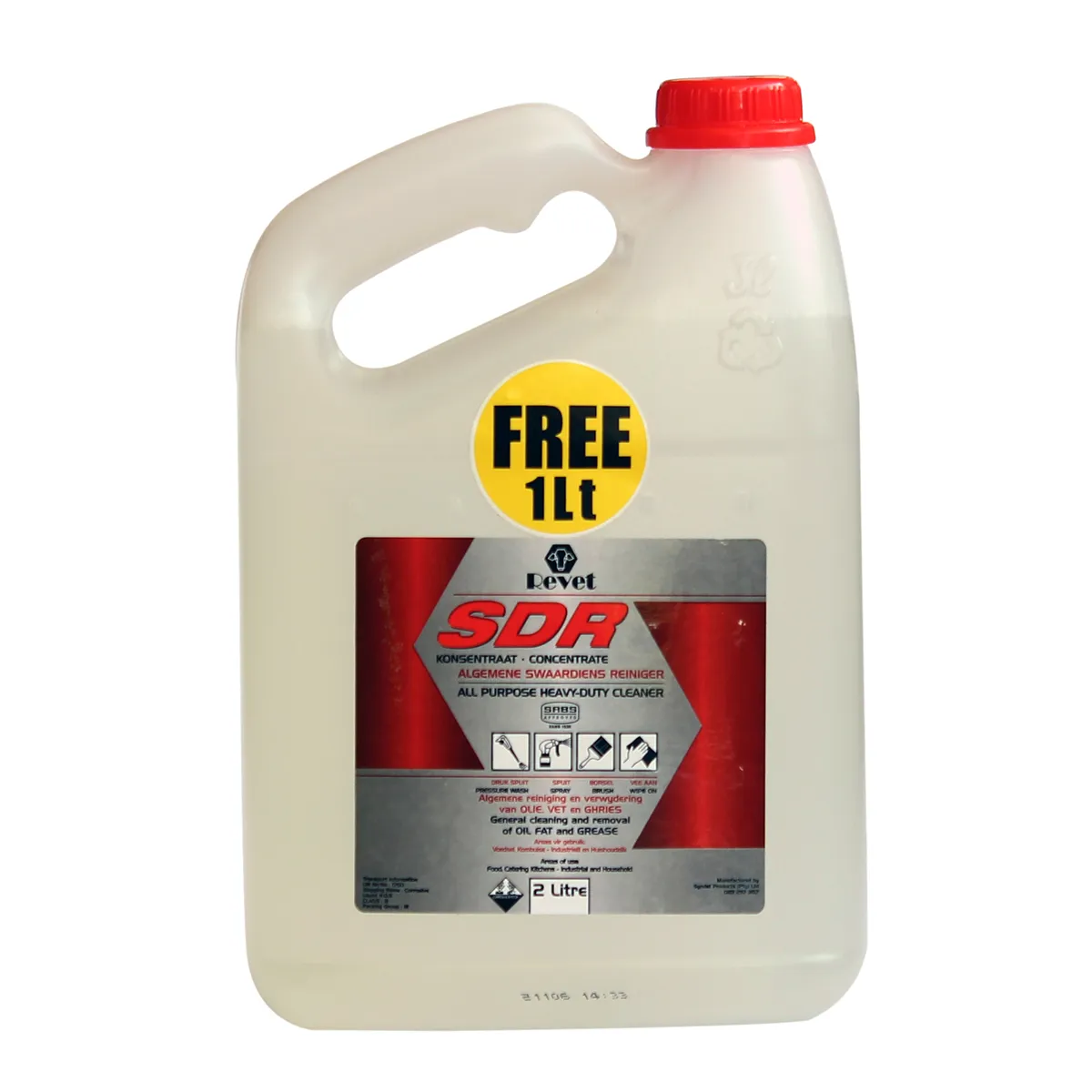 Revet SDR All Purpose Heavy Duty Cleaner 3L