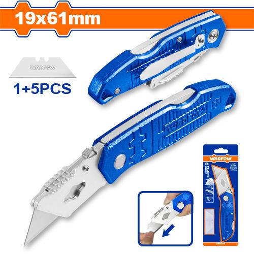 Wadfow Folding Knife 61X19mm with Blades 5-Piece