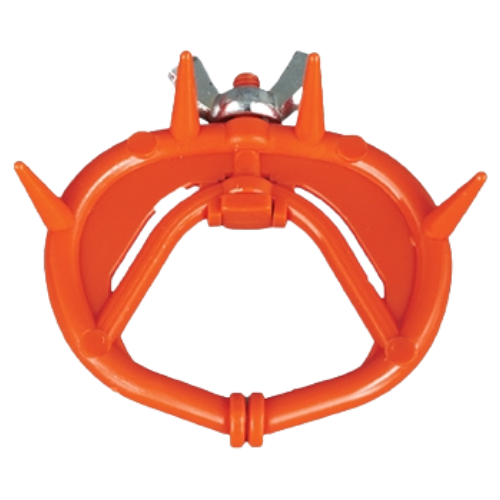 Weaner Ring Lamb Plastic Orange