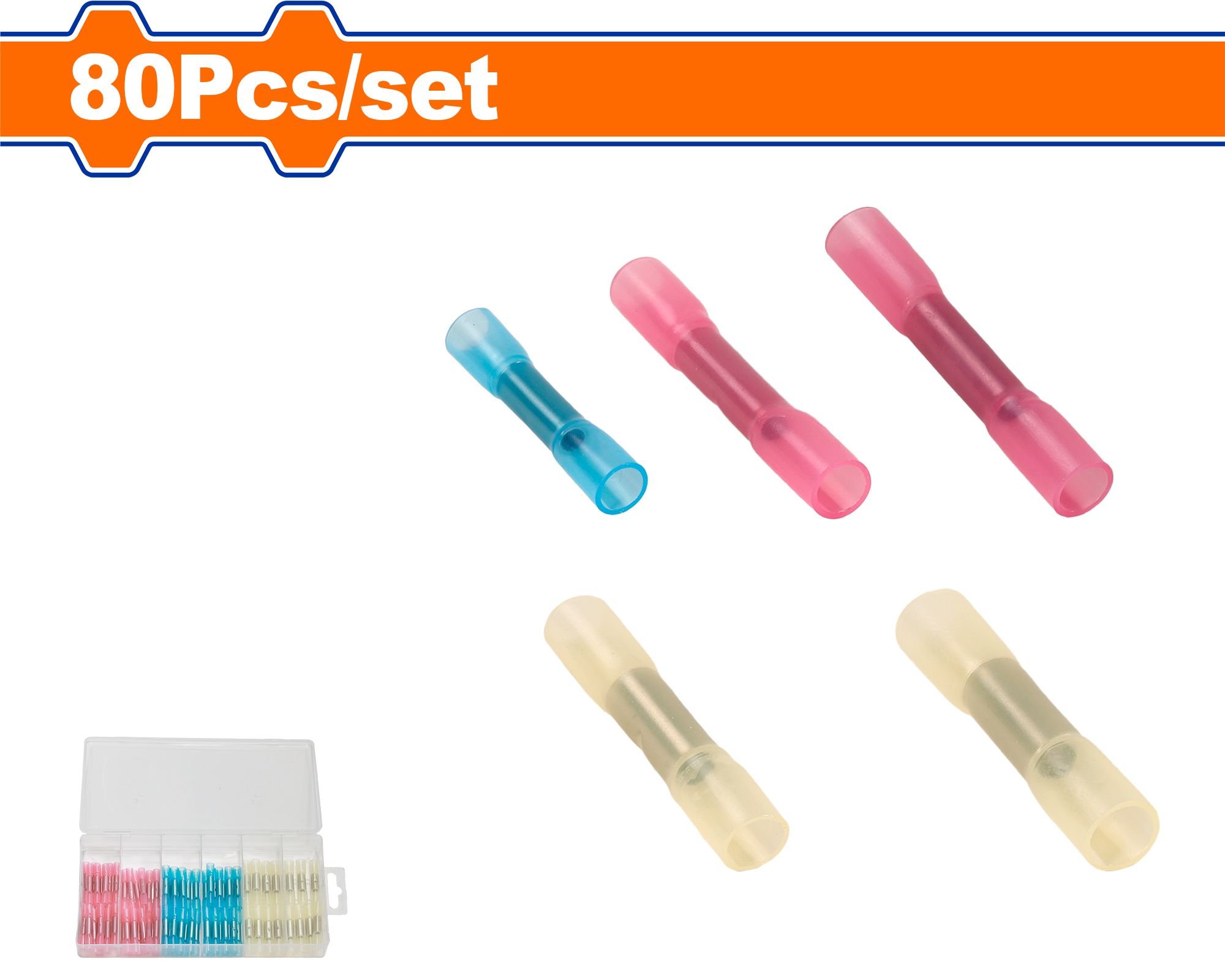 Wadfow Shrink Tubing Set 80-Piece