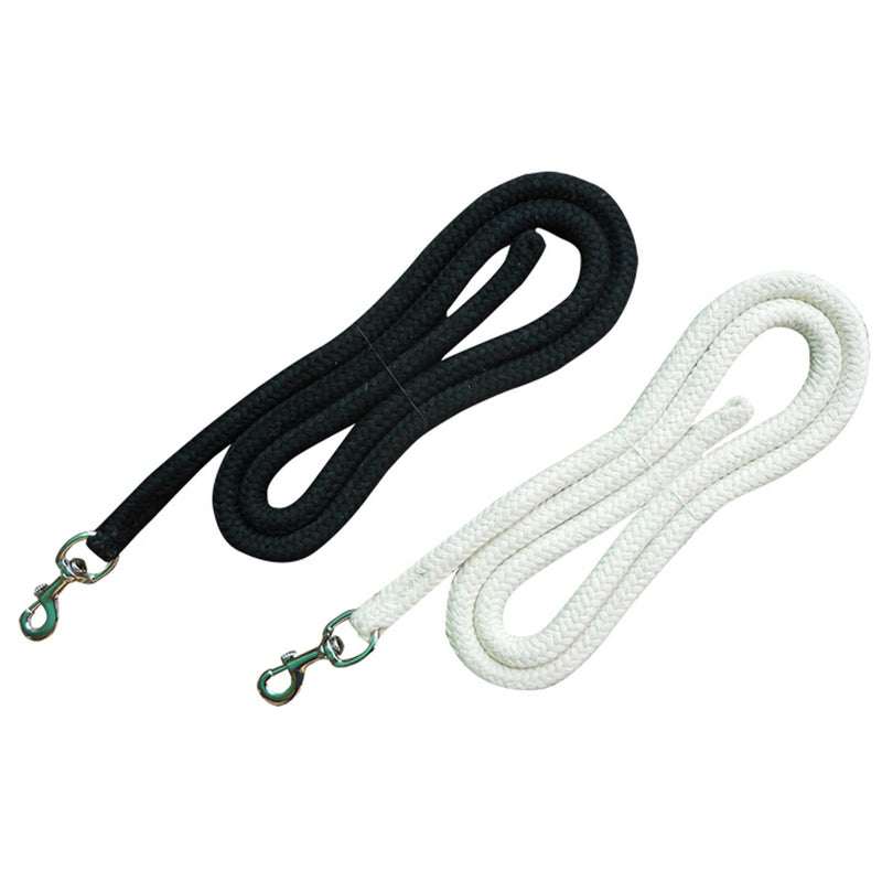 Rope Lead Braided Black 25mmX2m