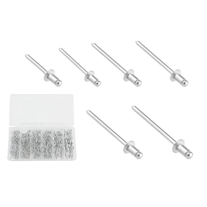 Wadfow Rivet Blind Acc 2,4-4,8mm Set 320-Piece
