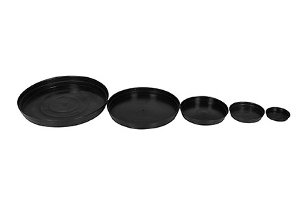 Culterra Plastic Saucer Black Group
